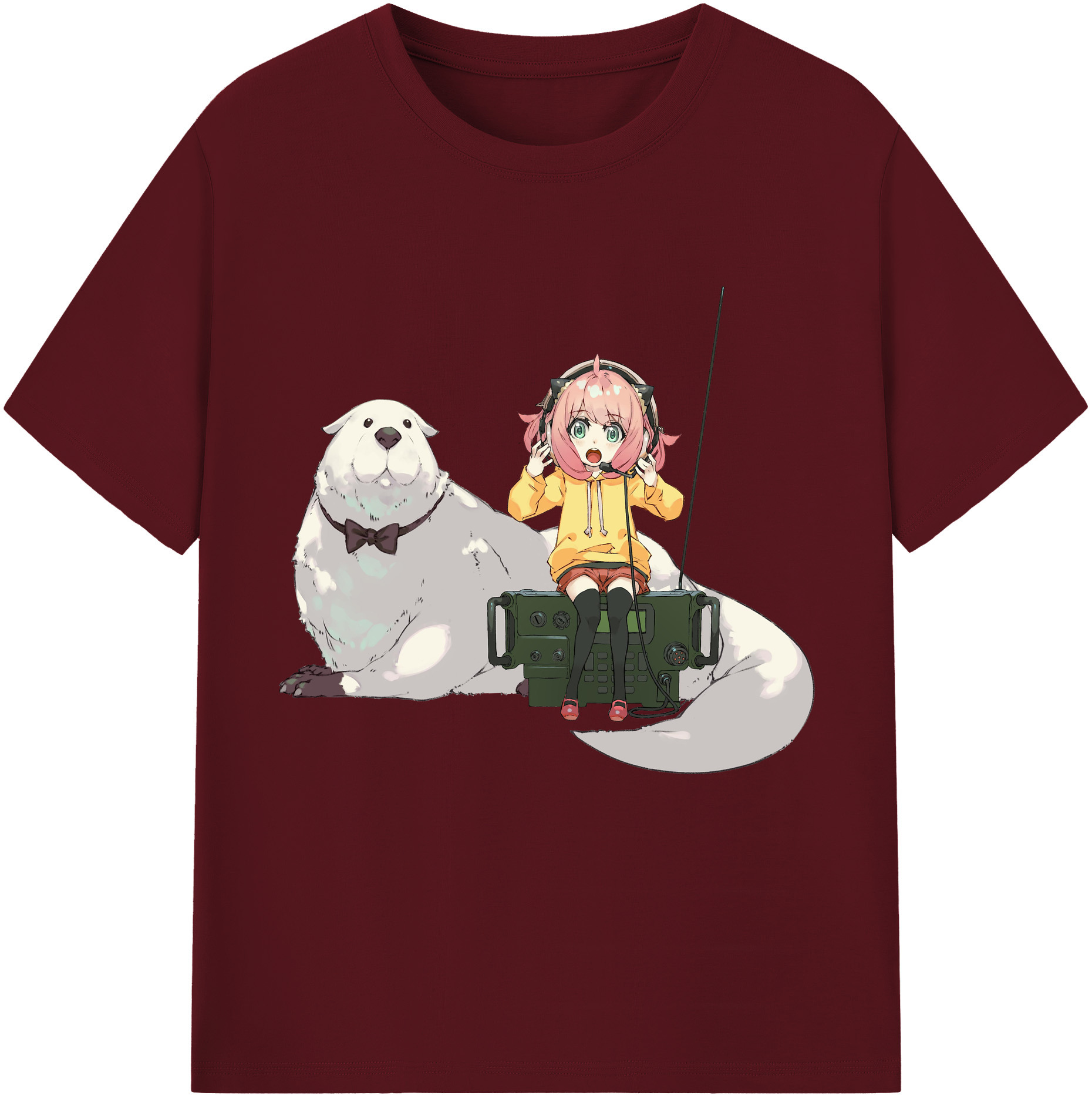 （画像用） SPY×FAMILY间谍家家酒 綿100％半袖Tシャツ（フロントプリント）
